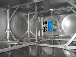 砼水池内贴不锈钢